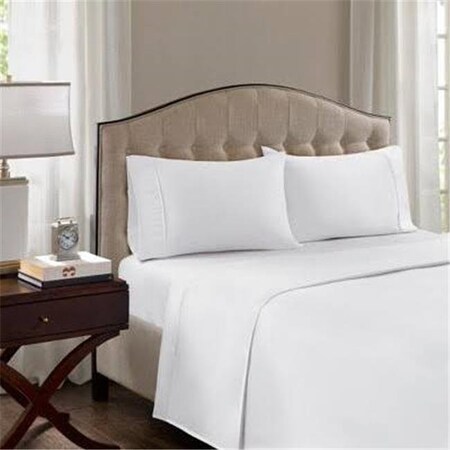 Madison Park Madison Park MP21-4843 Standard Size Cotton Blend Pillowcases; White MP21-4843